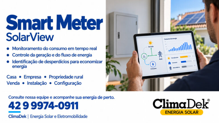 Smart Meter SolarView em destaque